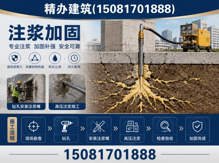 丛台区路基沉降注浆加固展示图